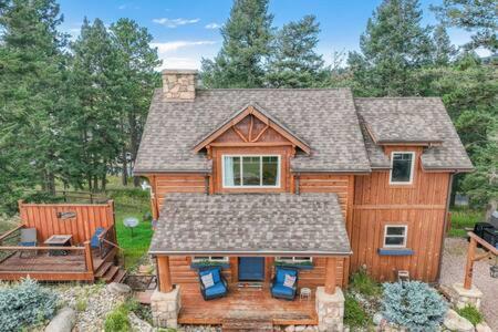 Cabin~Views~Heart Of Town~W&D~Fireplace~Kitchen Woodland Park Exterior photo